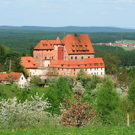 Cvjm Jugendherberge Burg Wernfels Spalt Exteriér fotografie